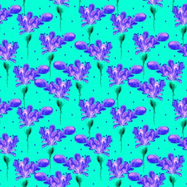 Suluboya Vegan desen. Sorunsuz elle çizilmiş sebze. Sağlıklı gıda yazdır. Bahçe arka plan. Yeşil menü, Restoran, Salat Bar, çiftçilere piyasa için tekrarlanabilir tasarım. Redish. Vejetaryen