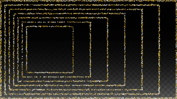 Siyah üzerine altın parıldayan taşıyıcı dokusu. Altın Parıltı deseni. Altın Noel ve Yeni Yıl Karı. Altın Konfeti Patlaması. Yıldız tozu. Parti Işıkları Tasarımlı Soyut Titrek Arkaplan. — Stok Vektör