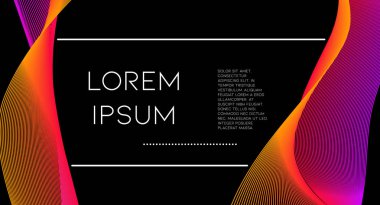 Fütürist soyut vektör arka plan hipster elemanları ile... Brig