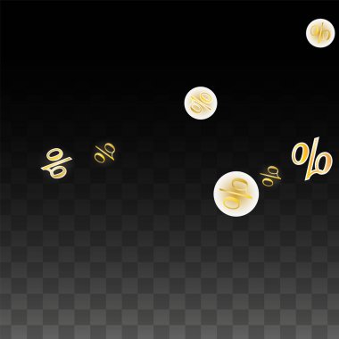 Şeffaf üzerinde Lüks Vektör Altın Yüzdelik İmza Konfeti. Yüzde Satış Arkaplanı. İş dünyası, Ekonomi Baskısı. İndirimli Çizim. Terfi Posteri. Kara Cuma Sancağı. Özel Teklif Şablonu.