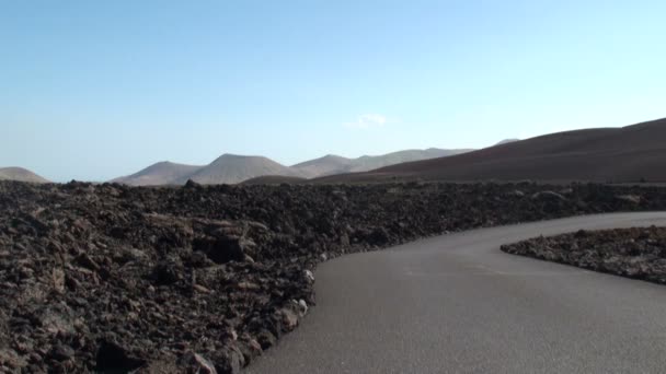 View Tenerife Island — Stock Video
