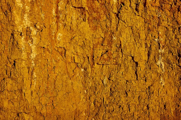 sarı renkli kil kum duvar ile lots-in çatlamak farklı derinlik doku