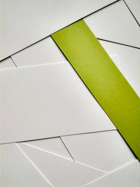 Textura bílé a barevné papírové proužky — Stock fotografie
