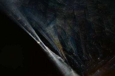 Gün doğumunda damlaları olan güzel bir örümcek ağı. Sabahın erken saatleri ve damla damla örümcek ağı. Eğilim mavisi rengi