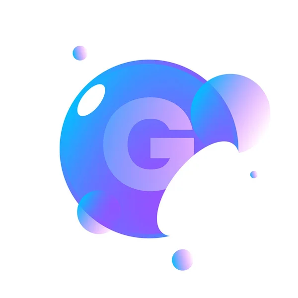 Cósmica Fuente Insignia Arte Gradiente Sombra Números Ampersand Redondo Diseño Vectores De Stock Sin Royalties Gratis