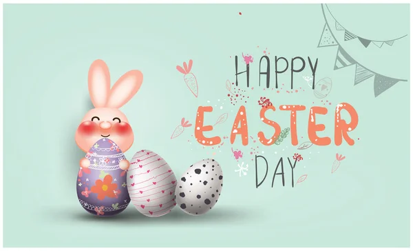 Happy Wielkanoc Jaja Pastelowych Kolorów Różnych Tekstur Kolorowe Tło Banery — Zdjęcie stockowe
