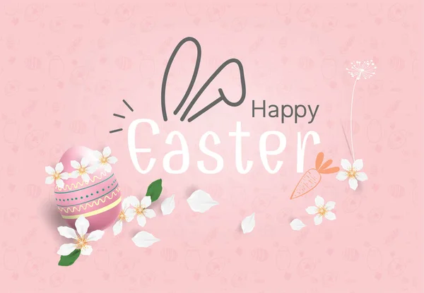 Happy Easter Eggs Pastel Color Different Texture Colorful Background Banners — Stock Photo, Image