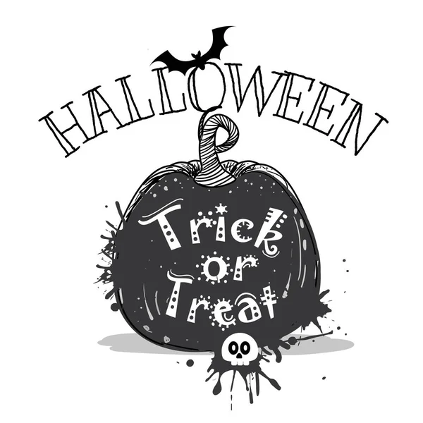 Halloween Avoir Plaisir Vente Promotion Affiche Avec Bonbons Halloween Halloween — Image vectorielle
