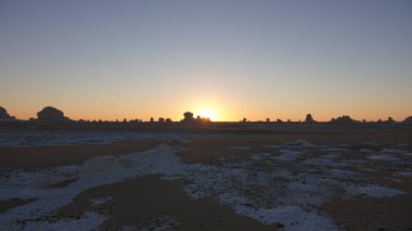 Mısır'da Beyaz Çöl'de Gün Doğumu 2019