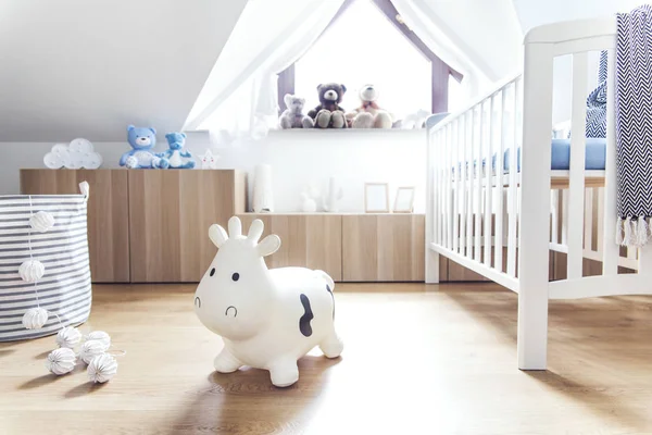 Modern child room in minimalist style