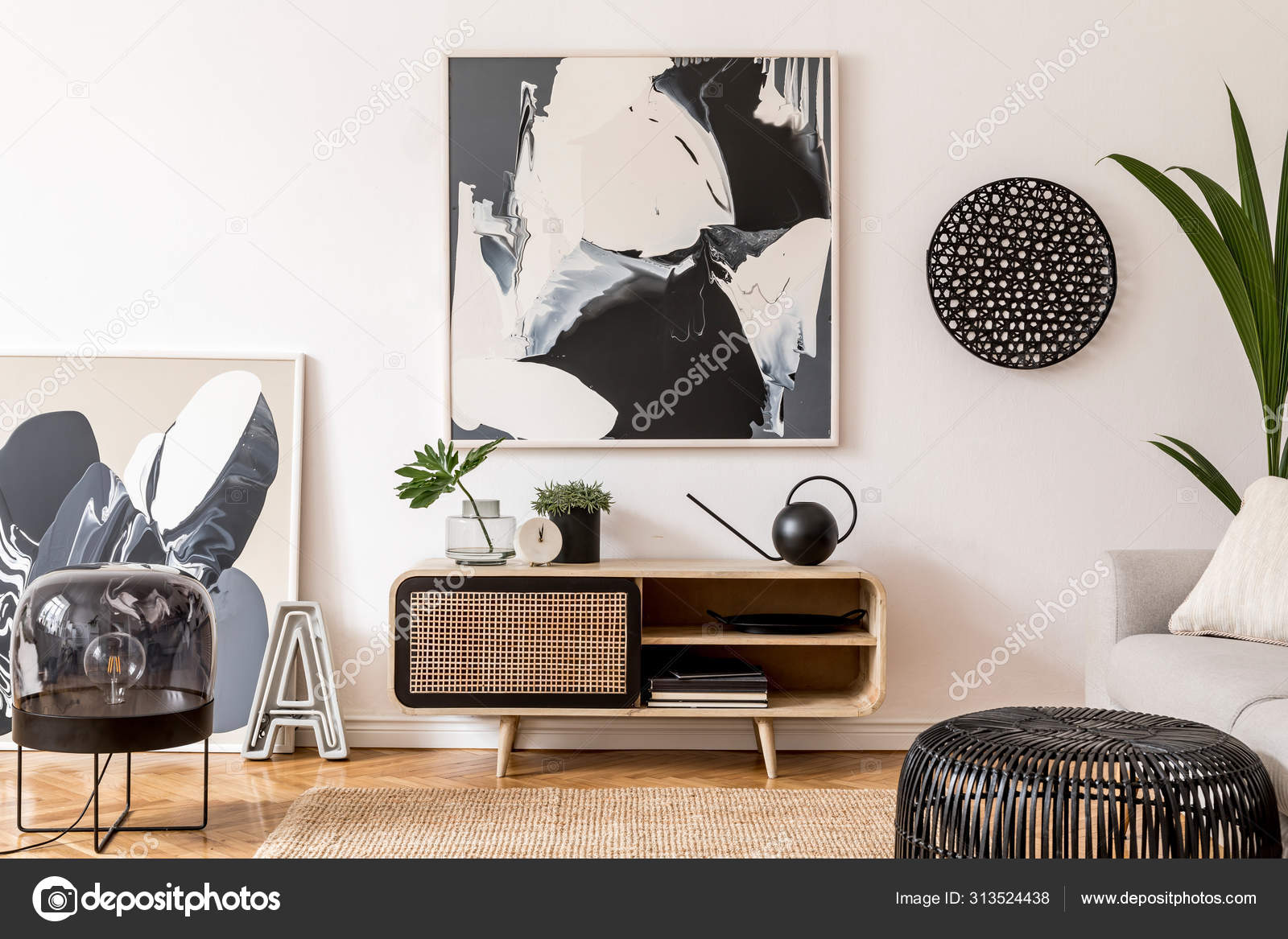 Download Stylish Modern Interior Living Room Elegant Accessories Design Home Decor Stock Photo Image By C Followtheflow 313524438