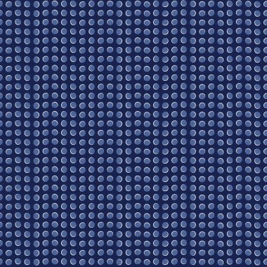Vektör mavi soyut küçük daire sorunsuz tekrar desen arka plan tasarımı.