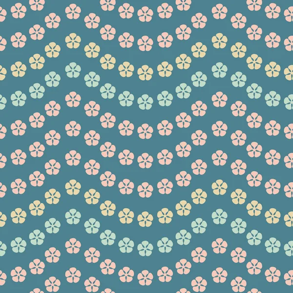 Χωρίς ραφές διάνυσμα επαναλαμβανό μοτίβο των τροπικών γιρλάντες λουλουδιών. Γλυκός Σχεδιασμός μοτίβο επιφάνεια. — Διανυσματικό Αρχείο