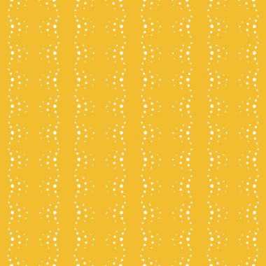 Sarı ve beyaz doku sorunsuz tekrar desen nokta. Arka plan ve kumaş projeleri için ideal parlak vektör tasarımı.