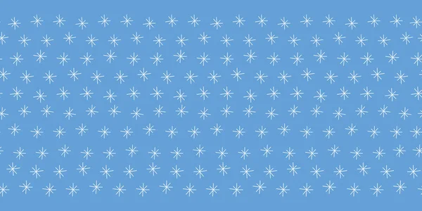 Diseño de patrón de borde estrella. Fondo de banner de repetición sin costura vectorial . — Vector de stock