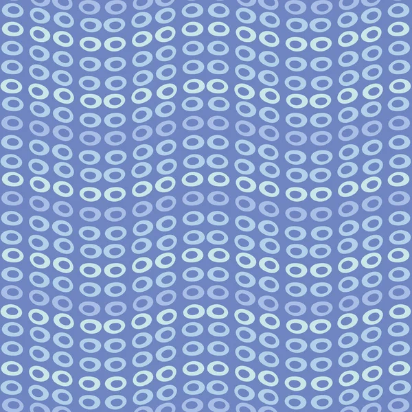 Motif abstrait ondulé motif de tache en bleu. Mignon vague sans couture vectoriel répéter l'arrière-plan. Effet texture tachetée. — Image vectorielle