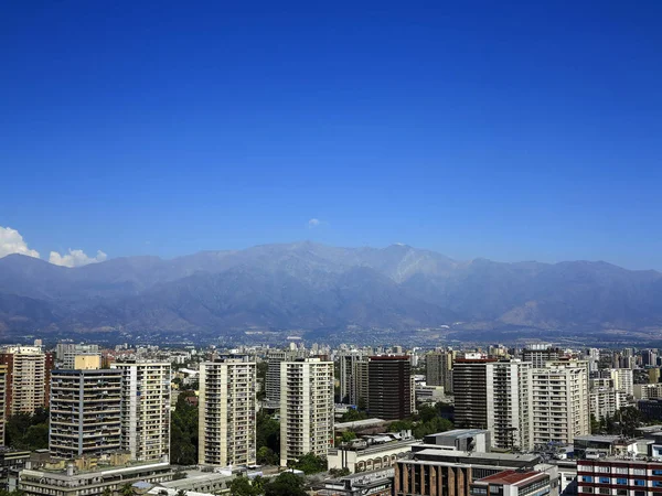 Utsikt Över Santiago Huvudstad Chile Sydamerika — Stockfoto