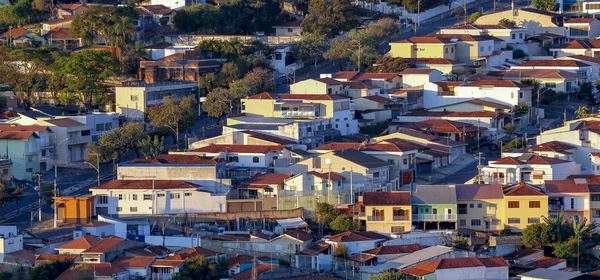 巴西圣保罗农村 Braganca 保利斯塔的流行住宅建设观 — 图库照片