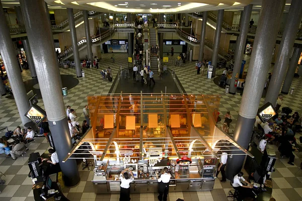 Sao Paulo Brésil Février 2008 Vue Intérieure Aéroport Congonhas Sao — Photo