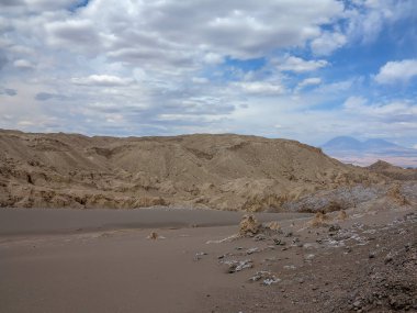 Valle de la Luna (Moon Valley), Şili Atacama Çölü, kayalık bir oluşumu
