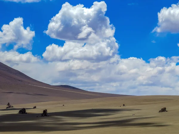 Valle Luna Vallée Lune Une Formation Rocheuse Dans Désert Atacama — Photo