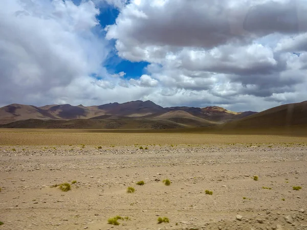 Valle Luna Vallée Lune Une Formation Rocheuse Dans Désert Atacama — Photo