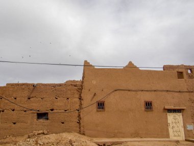 geleneksel Fas evlerin cephe 