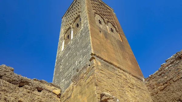 Pozůstatky Pilířů Archeologické Naleziště Římského Města Známé Jako Sala Colonia — Stock fotografie