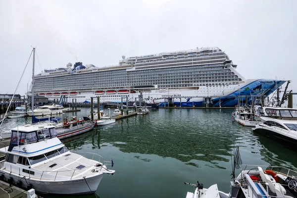 Ketchikan, Alaska, la capital mundial del salmón — Foto de Stock