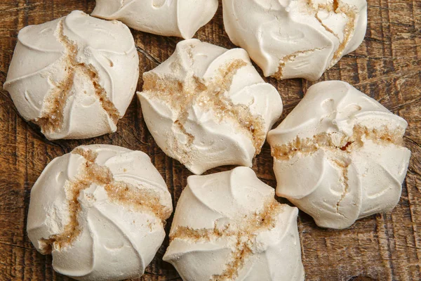 Caramelos de suspiro o merengue —  Fotos de Stock