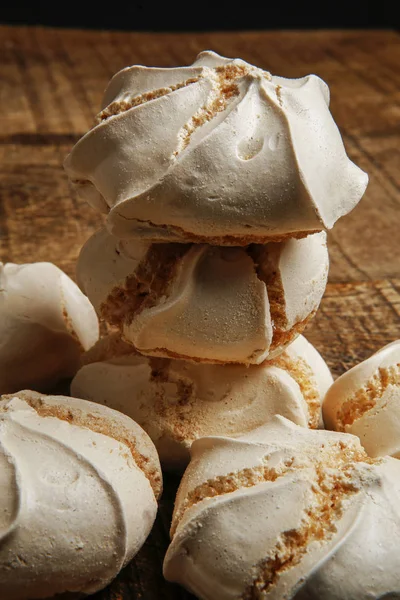 Caramelos de suspiro o merengue —  Fotos de Stock