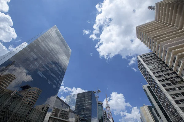 Avenida Paulista, São Paulo, Brasil — Fotografia de Stock