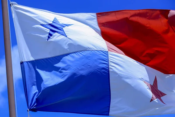 Bandera de Panamá — Foto de Stock