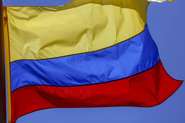 Bandera de Colombia — Foto de Stock