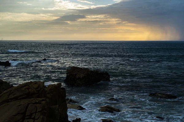 Paisagem marinha no Porto, Portugal — Fotografia de Stock