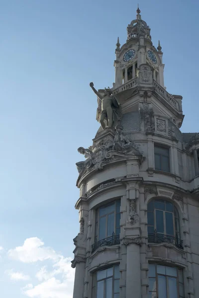 Fachada de edificio en Oporto, Portugal —  Fotos de Stock