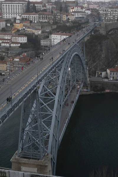 Dom Luis I Köprüsü, Porto, Portekiz — Stok fotoğraf