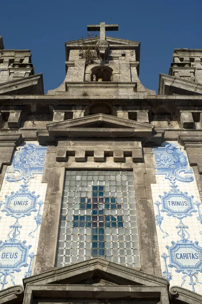 Church Igreja de Santo Ildefonso, Porto, Portugal. — Stock Photo, Image