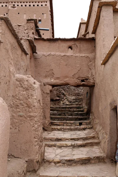 Stadt ait ben haddou in der Nähe von ouarzazate auf Marokko — Stockfoto