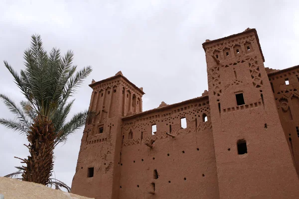 Città di Ait Ben Haddou vicino Ouarzazate sul Marocco — Foto Stock