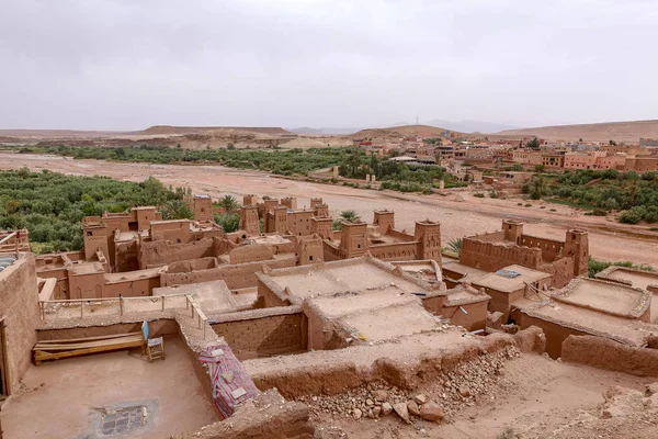 Ciudad de Ait Ben Haddou cerca de Ouarzazate en Marruecos — Foto de Stock