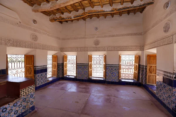 Interior of Kasbah Taourirt on Morocco — Stock Photo, Image