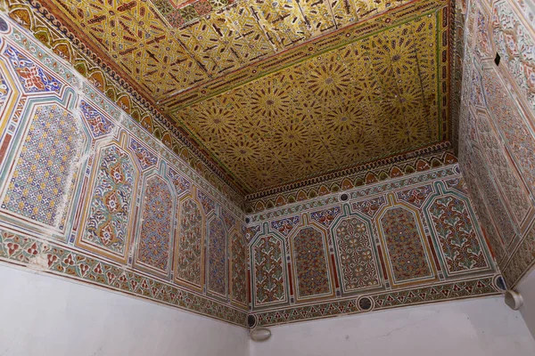 Interior of Kasbah Taourirt on Morocco — Stock Photo, Image