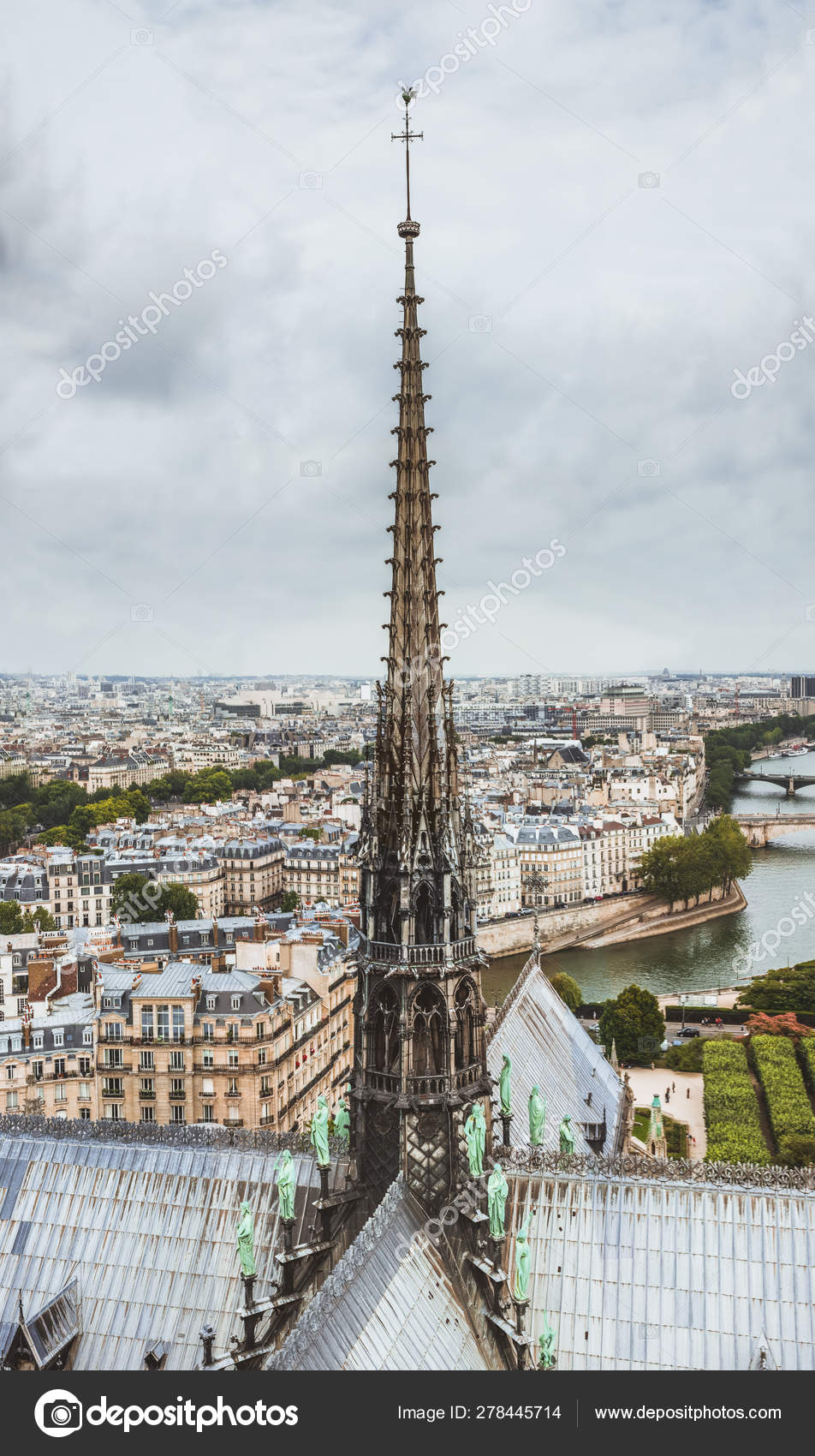 spire of notre dame spire of notre dame