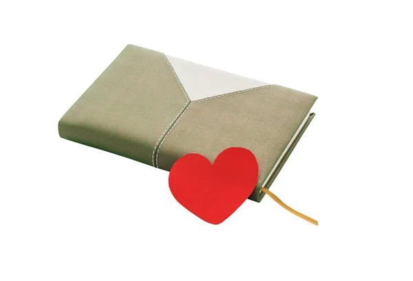 Sevgililer Kağıt Kalpleri Defter Sevgililer Günü Gün Sevgililer — Stok fotoğraf