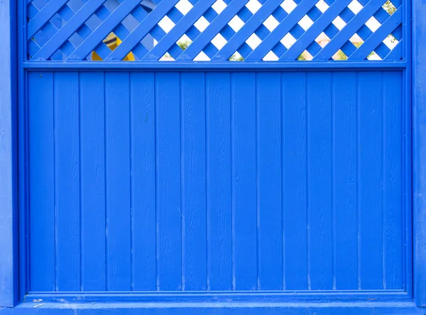 Szczegół Blue Drewniane Jest Tło — Zdjęcie stockowe