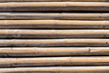 eski vintage bambu çit arka plan