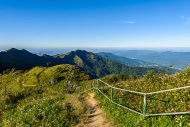 Doi Pha Tang, Tayland Chiang Rai il bakış geçit. güzel konum ve fotoğrafçılar ve turistler için çok popüler