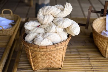 Değil boyalı ipek. İpekçilik, ipek