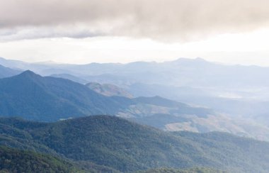 Sis Dağı, Doi Inthanon günbatımı Panorama görüş üzerinde
